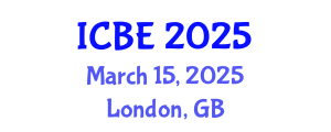International Conference on Biomedical Engineering (ICBE) March 15, 2025 - London, United Kingdom