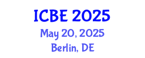 International Conference on Biomedical Engineering (ICBE) May 20, 2025 - Berlin, Germany
