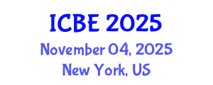 International Conference on Biomedical Engineering (ICBE) November 04, 2025 - New York, United States