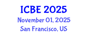 International Conference on Biomedical Engineering (ICBE) November 01, 2025 - San Francisco, United States