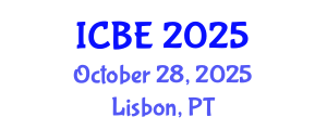 International Conference on Biomedical Engineering (ICBE) October 28, 2025 - Lisbon, Portugal