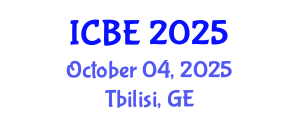International Conference on Biomedical Engineering (ICBE) October 04, 2025 - Tbilisi, Georgia