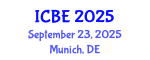 International Conference on Biomedical Engineering (ICBE) September 23, 2025 - Munich, Germany
