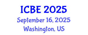 International Conference on Biomedical Engineering (ICBE) September 16, 2025 - Washington, United States