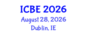 International Conference on Biomedical Engineering (ICBE) August 28, 2026 - Dublin, Ireland International Conference on Biomedical Engineering (ICBE) August 28, 2026 - Dublin, Ireland