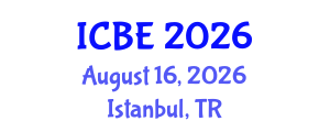 International Conference on Biomedical Engineering (ICBE) August 16, 2026 - Istanbul, Turkey International Conference on Biomedical Engineering (ICBE) August 16, 2026 - Istanbul, Turkey
