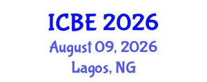 International Conference on Biomedical Engineering (ICBE) August 09, 2026 - Lagos, Nigeria International Conference on Biomedical Engineering (ICBE) August 09, 2026 - Lagos, Nigeria