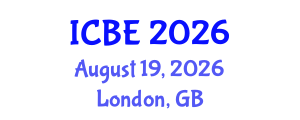 International Conference on Biomedical Engineering (ICBE) August 19, 2026 - London, United Kingdom International Conference on Biomedical Engineering (ICBE) August 19, 2026 - London, United Kingdom