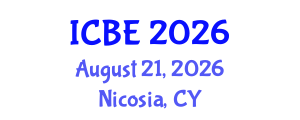 International Conference on Biomedical Engineering (ICBE) August 21, 2026 - Nicosia, Cyprus International Conference on Biomedical Engineering (ICBE) August 21, 2026 - Nicosia, Cyprus