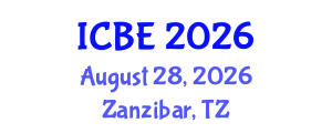 International Conference on Biomedical Engineering (ICBE) August 28, 2026 - Zanzibar, Tanzania International Conference on Biomedical Engineering (ICBE) August 28, 2026 - Zanzibar, Tanzania