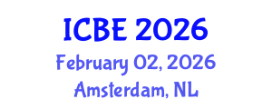 International Conference on Biomedical Engineering (ICBE) February 02, 2026 - Amsterdam, Netherlands International Conference on Biomedical Engineering (ICBE) February 02, 2026 - Amsterdam, Netherlands