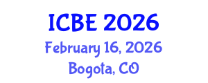 International Conference on Biomedical Engineering (ICBE) February 16, 2026 - Bogota, Colombia International Conference on Biomedical Engineering (ICBE) February 16, 2026 - Bogota, Colombia