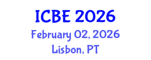 International Conference on Biomedical Engineering (ICBE) February 02, 2026 - Lisbon, Portugal International Conference on Biomedical Engineering (ICBE) February 02, 2026 - Lisbon, Portugal