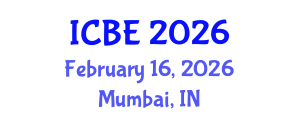 International Conference on Biomedical Engineering (ICBE) February 16, 2026 - Mumbai, India International Conference on Biomedical Engineering (ICBE) February 16, 2026 - Mumbai, India