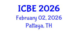 International Conference on Biomedical Engineering (ICBE) February 02, 2026 - Pattaya, Thailand International Conference on Biomedical Engineering (ICBE) February 02, 2026 - Pattaya, Thailand