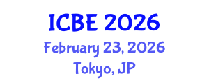 International Conference on Biomedical Engineering (ICBE) February 23, 2026 - Tokyo, Japan International Conference on Biomedical Engineering (ICBE) February 23, 2026 - Tokyo, Japan