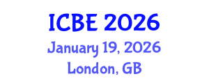International Conference on Biomedical Engineering (ICBE) January 19, 2026 - London, United Kingdom International Conference on Biomedical Engineering (ICBE) January 19, 2026 - London, United Kingdom