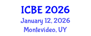 International Conference on Biomedical Engineering (ICBE) January 12, 2026 - Montevideo, Uruguay International Conference on Biomedical Engineering (ICBE) January 12, 2026 - Montevideo, Uruguay