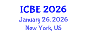 International Conference on Biomedical Engineering (ICBE) January 26, 2026 - New York, United States International Conference on Biomedical Engineering (ICBE) January 26, 2026 - New York, United States