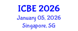 International Conference on Biomedical Engineering (ICBE) January 05, 2026 - Singapore, Singapore International Conference on Biomedical Engineering (ICBE) January 05, 2026 - Singapore, Singapore