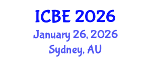 International Conference on Biomedical Engineering (ICBE) January 26, 2026 - Sydney, Australia International Conference on Biomedical Engineering (ICBE) January 26, 2026 - Sydney, Australia