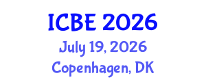 International Conference on Biomedical Engineering (ICBE) July 19, 2026 - Copenhagen, Denmark International Conference on Biomedical Engineering (ICBE) July 19, 2026 - Copenhagen, Denmark