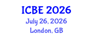 International Conference on Biomedical Engineering (ICBE) July 26, 2026 - London, United Kingdom International Conference on Biomedical Engineering (ICBE) July 26, 2026 - London, United Kingdom