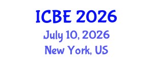 International Conference on Biomedical Engineering (ICBE) July 10, 2026 - New York, United States International Conference on Biomedical Engineering (ICBE) July 10, 2026 - New York, United States