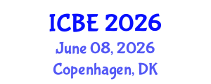 International Conference on Biomedical Engineering (ICBE) June 08, 2026 - Copenhagen, Denmark International Conference on Biomedical Engineering (ICBE) June 08, 2026 - Copenhagen, Denmark