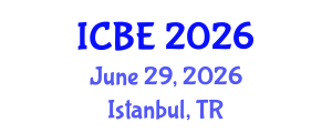 International Conference on Biomedical Engineering (ICBE) June 29, 2026 - Istanbul, Turkey International Conference on Biomedical Engineering (ICBE) June 29, 2026 - Istanbul, Turkey