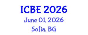 International Conference on Biomedical Engineering (ICBE) June 01, 2026 - Sofia, Bulgaria International Conference on Biomedical Engineering (ICBE) June 01, 2026 - Sofia, Bulgaria
