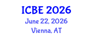 International Conference on Biomedical Engineering (ICBE) June 22, 2026 - Vienna, Austria International Conference on Biomedical Engineering (ICBE) June 22, 2026 - Vienna, Austria