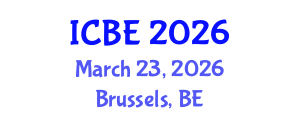 International Conference on Biomedical Engineering (ICBE) March 23, 2026 - Brussels, Belgium International Conference on Biomedical Engineering (ICBE) March 23, 2026 - Brussels, Belgium