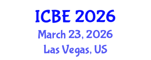International Conference on Biomedical Engineering (ICBE) March 23, 2026 - Las Vegas, United States International Conference on Biomedical Engineering (ICBE) March 23, 2026 - Las Vegas, United States
