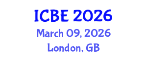 International Conference on Biomedical Engineering (ICBE) March 09, 2026 - London, United Kingdom International Conference on Biomedical Engineering (ICBE) March 09, 2026 - London, United Kingdom