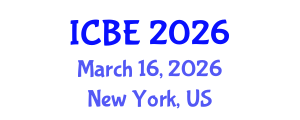 International Conference on Biomedical Engineering (ICBE) March 16, 2026 - New York, United States International Conference on Biomedical Engineering (ICBE) March 16, 2026 - New York, United States