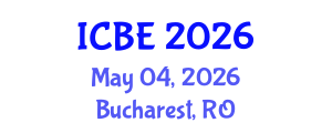 International Conference on Biomedical Engineering (ICBE) May 04, 2026 - Bucharest, Romania International Conference on Biomedical Engineering (ICBE) May 04, 2026 - Bucharest, Romania