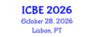 International Conference on Biomedical Engineering (ICBE) October 28, 2026 - Lisbon, Portugal International Conference on Biomedical Engineering (ICBE) October 28, 2026 - Lisbon, Portugal