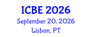 International Conference on Biomedical Engineering (ICBE) September 20, 2026 - Lisbon, Portugal International Conference on Biomedical Engineering (ICBE) September 20, 2026 - Lisbon, Portugal