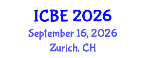 International Conference on Biomedical Engineering (ICBE) September 16, 2026 - Zurich, Switzerland International Conference on Biomedical Engineering (ICBE) September 16, 2026 - Zurich, Switzerland