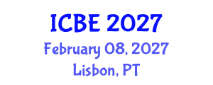International Conference on Biomedical Engineering (ICBE) February 08, 2027 - Lisbon, Portugal International Conference on Biomedical Engineering (ICBE) February 08, 2027 - Lisbon, Portugal