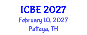 International Conference on Biomedical Engineering (ICBE) February 10, 2027 - Pattaya, Thailand International Conference on Biomedical Engineering (ICBE) February 10, 2027 - Pattaya, Thailand