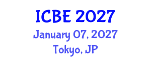 International Conference on Biomedical Engineering (ICBE) January 07, 2027 - Tokyo, Japan International Conference on Biomedical Engineering (ICBE) January 07, 2027 - Tokyo, Japan