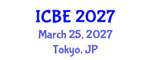 International Conference on Biomedical Engineering (ICBE) March 25, 2027 - Tokyo, Japan International Conference on Biomedical Engineering (ICBE) March 25, 2027 - Tokyo, Japan