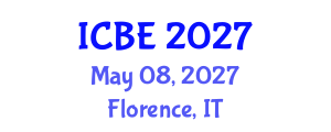 International Conference on Biomedical Engineering (ICBE) May 08, 2027 - Florence, Italy International Conference on Biomedical Engineering (ICBE) May 08, 2027 - Florence, Italy