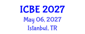 International Conference on Biomedical Engineering (ICBE) May 06, 2027 - Istanbul, Turkey International Conference on Biomedical Engineering (ICBE) May 06, 2027 - Istanbul, Turkey