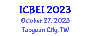 International Conference on Biomedical Engineering Innovation (ICBEI) October 27, 2023 - Taoyuan City, Taiwan International Conference on Biomedical Engineering Innovation (ICBEI) October 27, 2023 - Taoyuan City, Taiwan