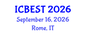 International Conference on Biomedical Engineering Systems and Technologies (ICBEST) September 16, 2026 - Rome, Italy