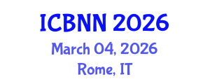 International Conference on Biomedical Nanoscience and Nanotechnology (ICBNN) March 04, 2026 - Rome, Italy