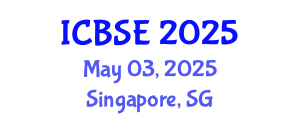 International Conference on Biomedical Science and Engineering (ICBSE) May 03, 2025 - Singapore, Singapore